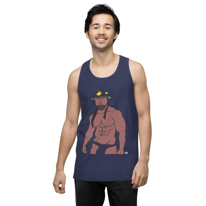 Men’s premium tank top - Fireman