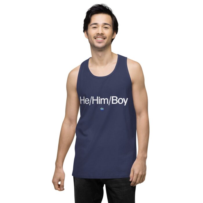Men’s premium tank top - He/Him/Boy - Image 27