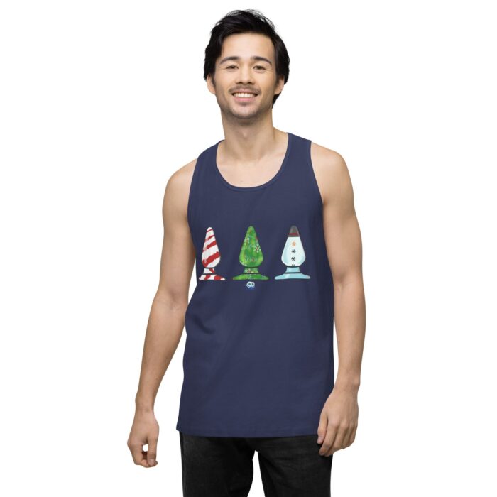 Men’s premium tank top - Holiday Butt Plugs - Image 12