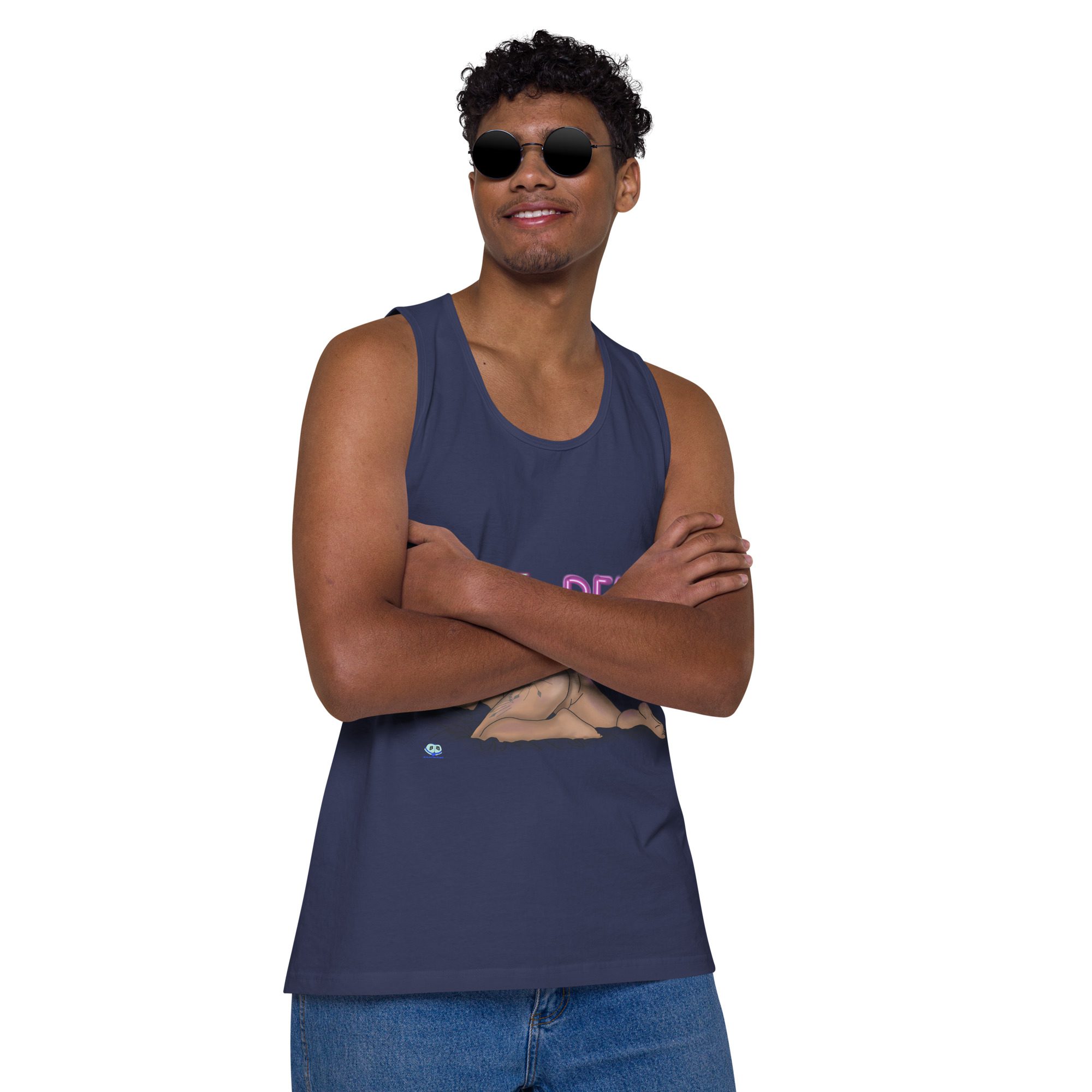 Men’s premium tank top - Hot and Ready - Image 12
