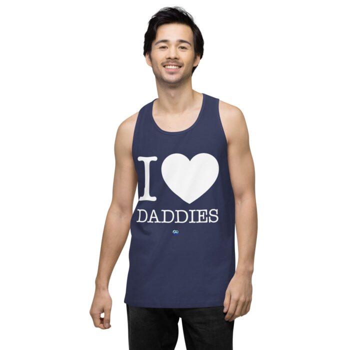 Men’s premium tank top - I Heart Daddies