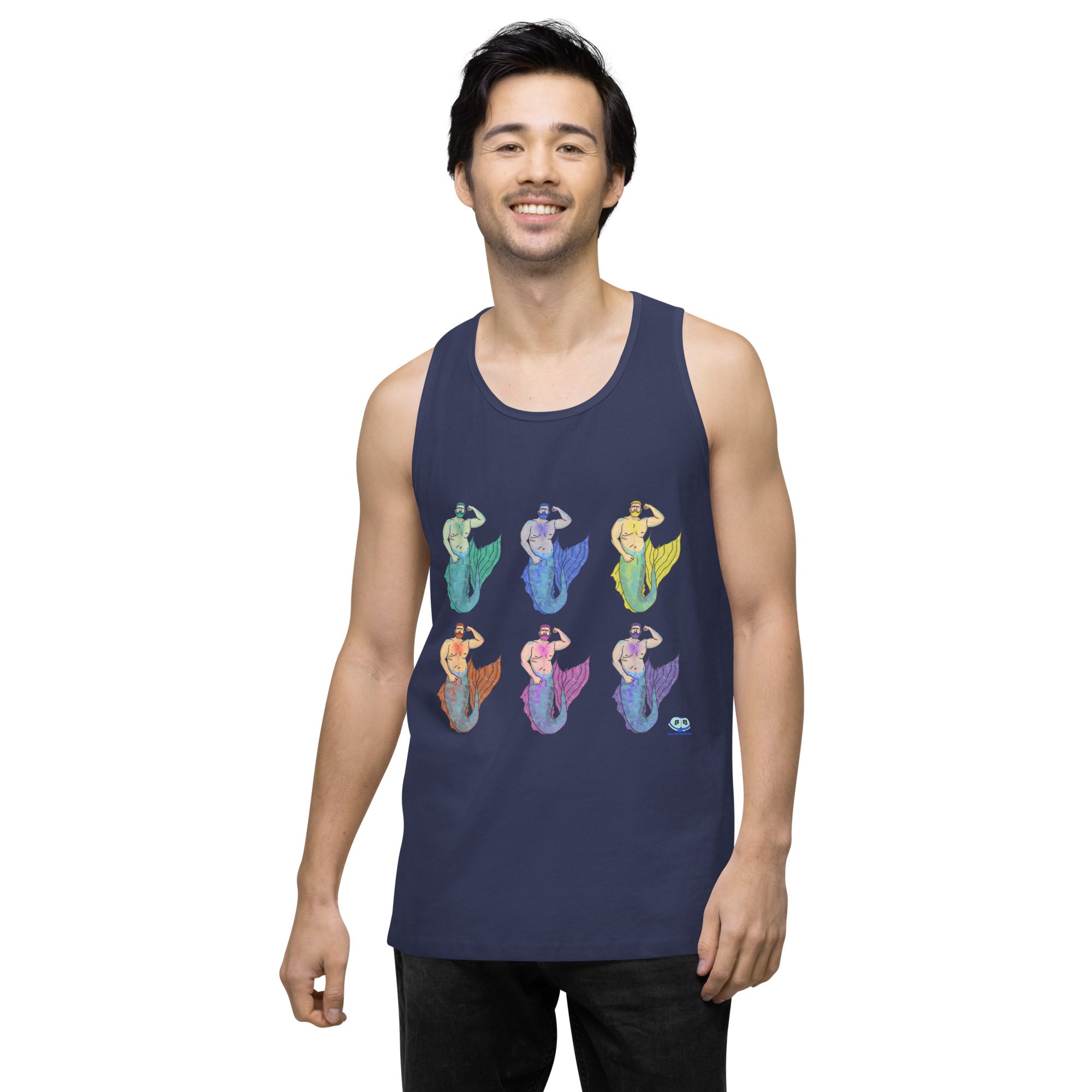 Men’s premium tank top - MerCub Multi - Image 12