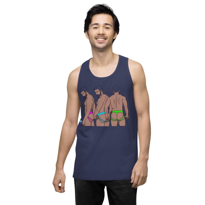 Men’s premium tank top - Neon Jocks - Image 28