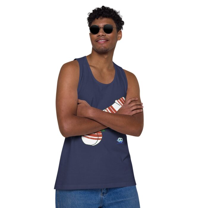 Men’s premium tank top - Peppermint Dick - Image 22