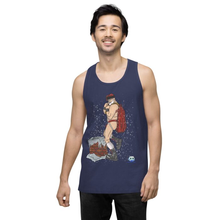 Men’s premium tank top - Santa's Sack - Image 28