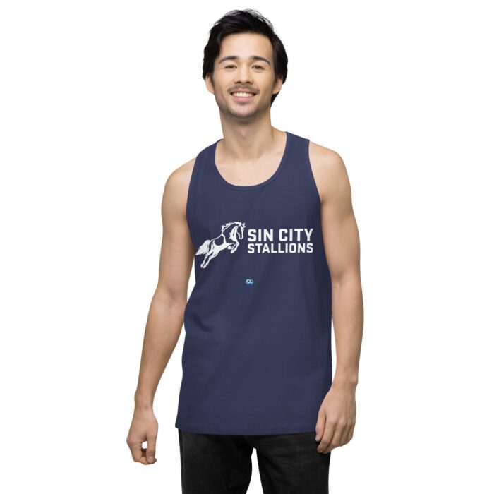 Men’s premium tank top - Sin City Stallions - Image 28