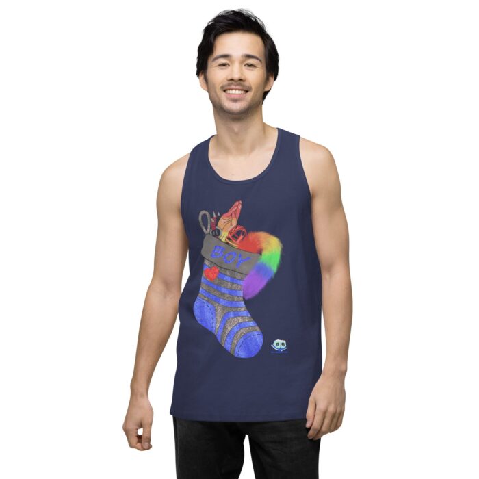 Men’s premium tank top - Stuffed - Image 27