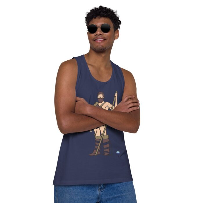 Men’s premium tank top - The Warrior - Image 22