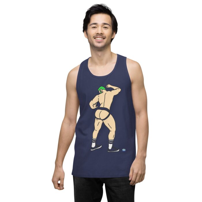 Men’s premium tank top - Up Against The Wall - Image 28