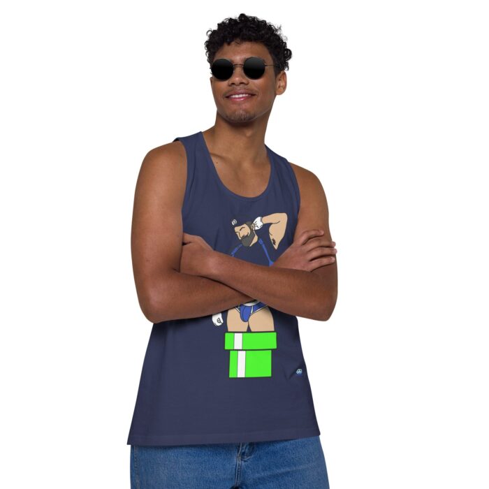 Men’s premium tank top - Warp Pipe Dreams - Image 22
