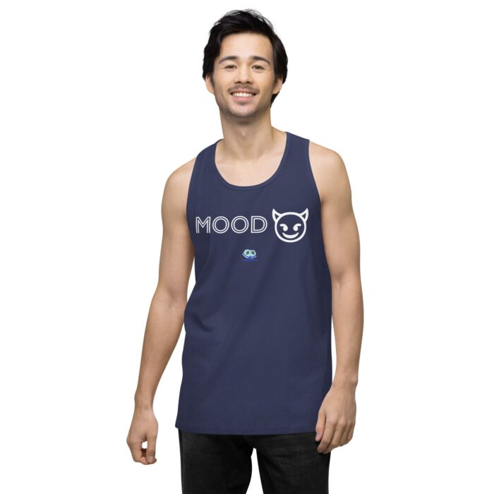 Men’s premium tank top - Mood Horny Devil Emoji - Image 27