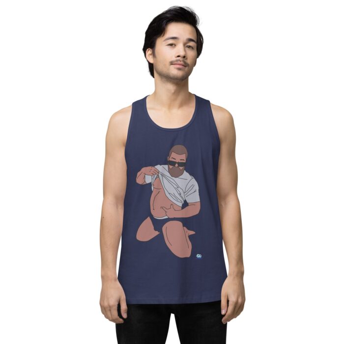 Men’s premium tank top - Belly Pride - Image 27