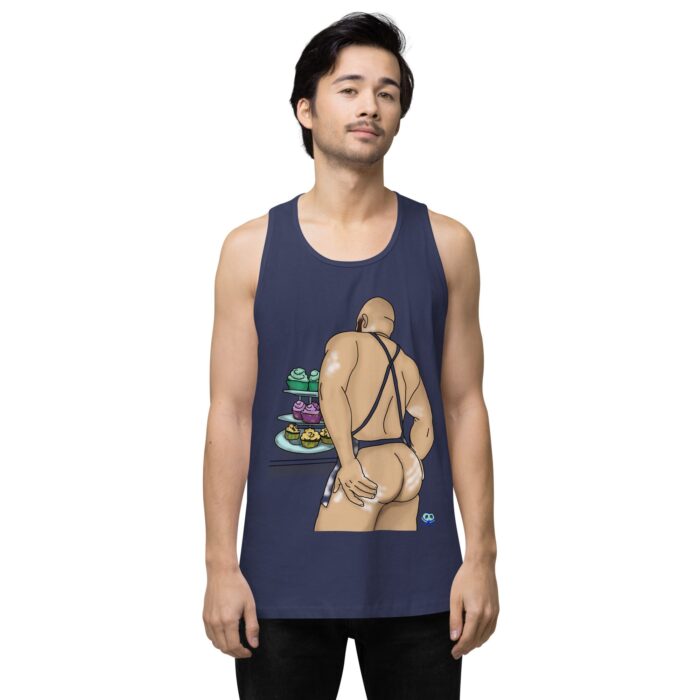Men’s premium tank top - Cakes - Image 12