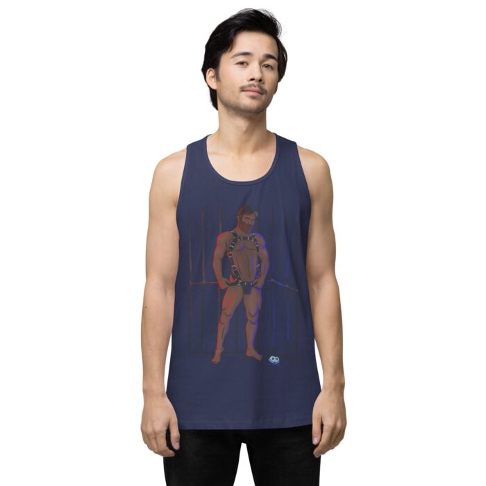 Men’s premium tank top - Busted - Image 12