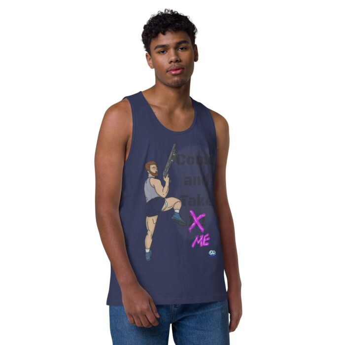 Men’s premium tank top - Come and Take Me - Image 14
