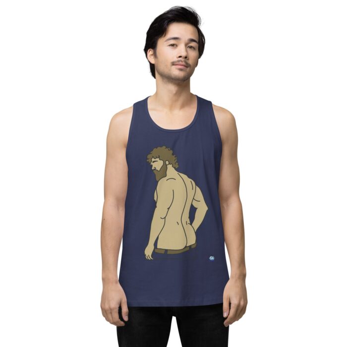 Men’s premium tank top - Curly Hair and All that Ass - Image 27