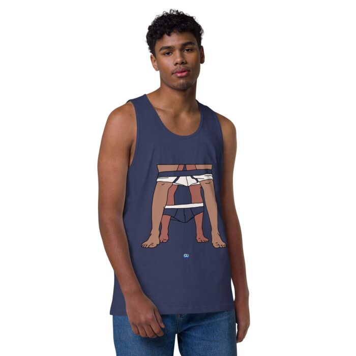 Men’s premium tank top - Dropped Drawers - Image 22