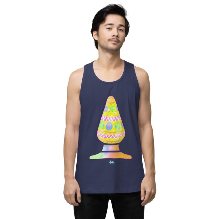 Men’s premium tank top - Easter Egg Butt Plug - Image 17