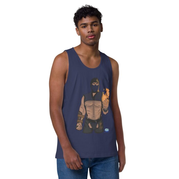 Men’s premium tank top - Finish Him - Image 22