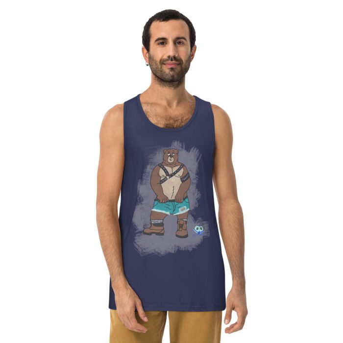 Men’s premium tank top - Growler - Image 12