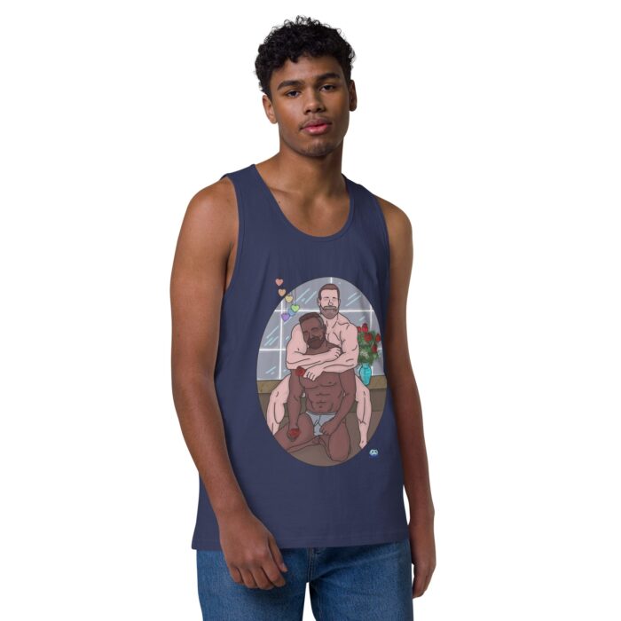 Men’s premium tank top - Guns & Roses - Image 13