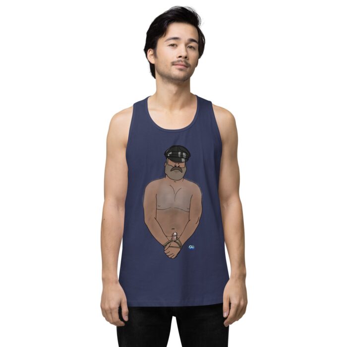 Men’s premium tank top - Hairy Daddy - Image 27