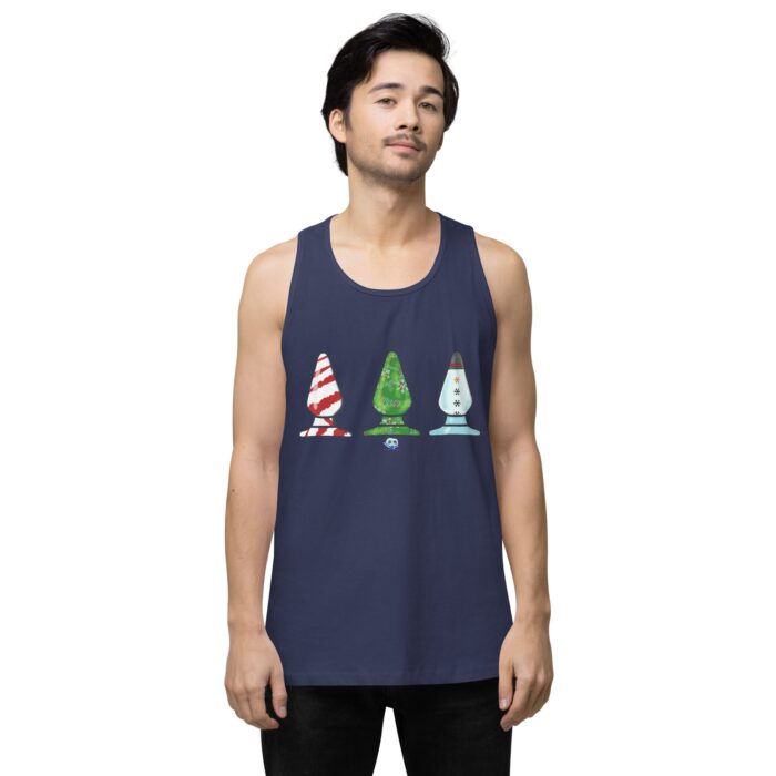 Men’s premium tank top - Holiday Butt Plugs - Image 11