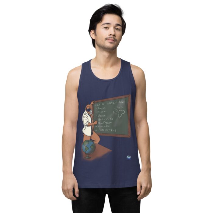 Men’s premium tank top - How To Attract A Bear - Image 27