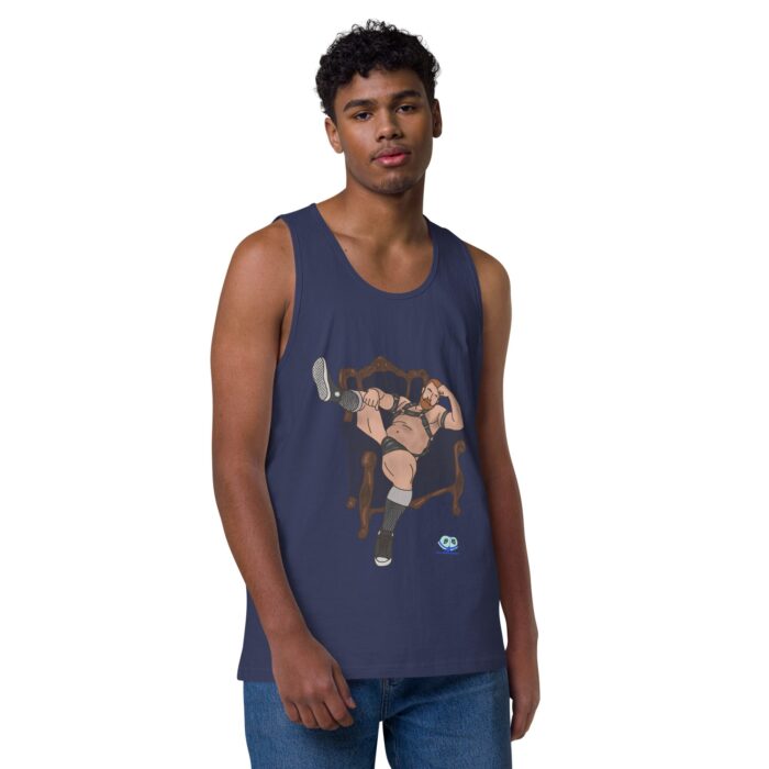 Men’s premium tank top - Leather Chair - Image 22