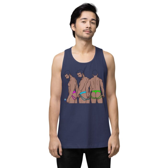 Men’s premium tank top - Neon Jocks - Image 27
