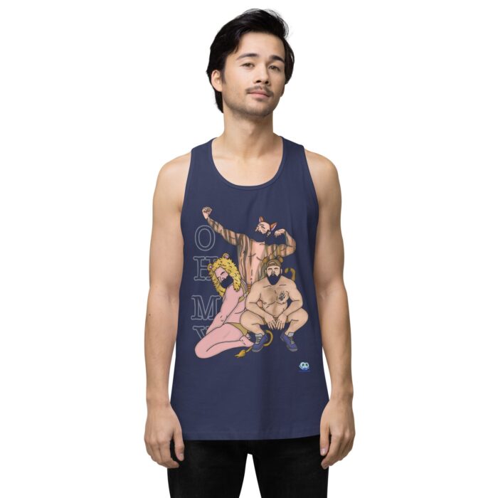 Men’s premium tank top - Oh My - Image 26