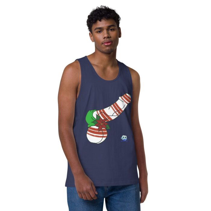 Men’s premium tank top - Peppermint Dick - Image 21