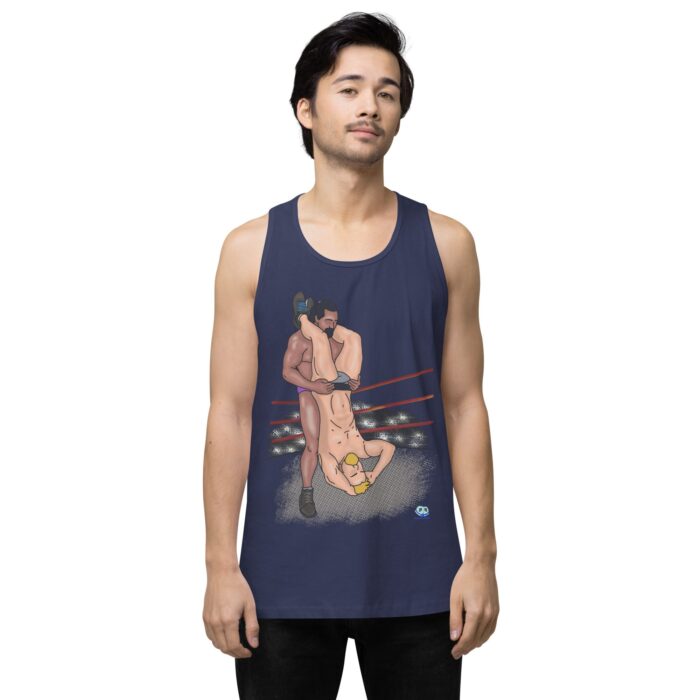Men’s premium tank top - Pile Driver - Image 11