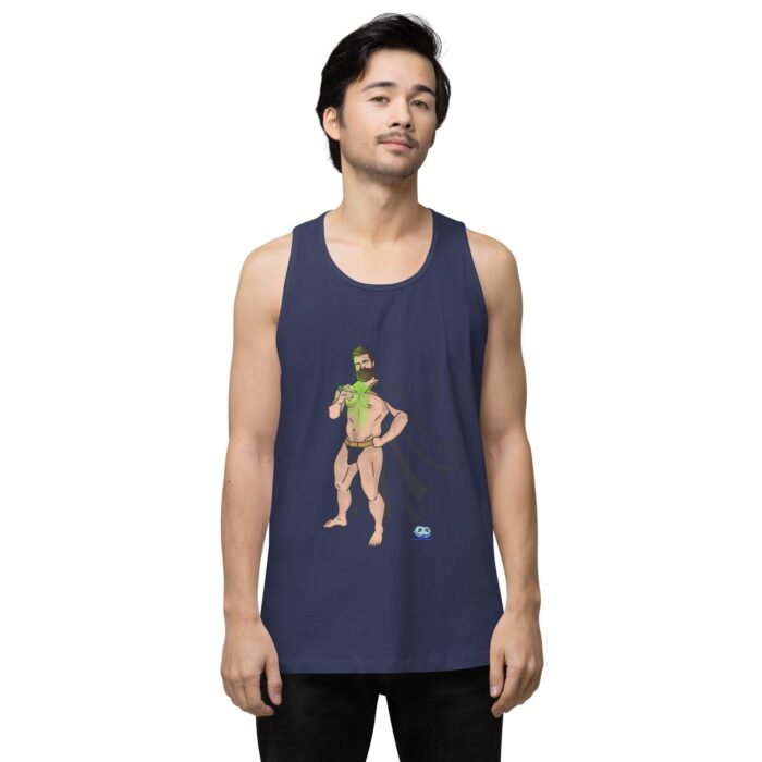 Men’s premium tank top - Powerful - Image 26