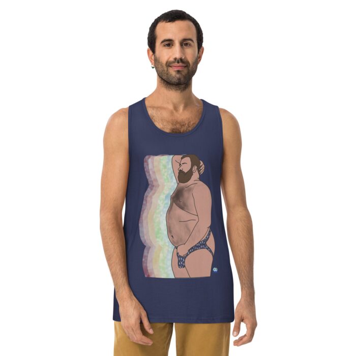 Men’s premium tank top - Radiant - Image 11