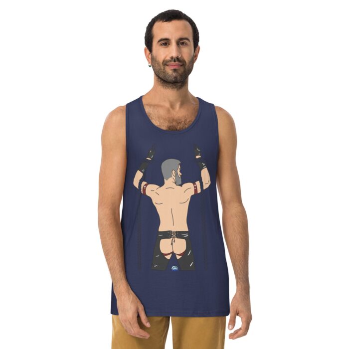 Men’s premium tank top - Ropes - Image 11