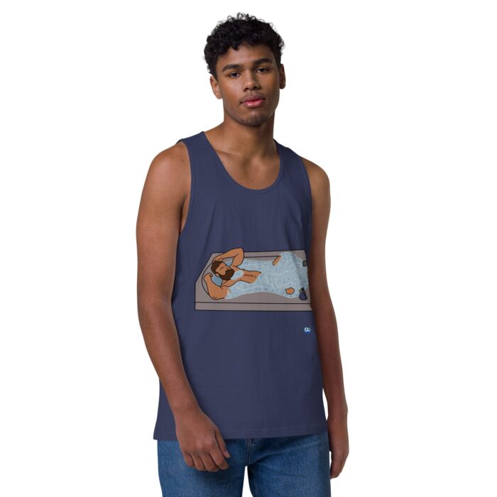 Men’s premium tank top - Rubber Ducky