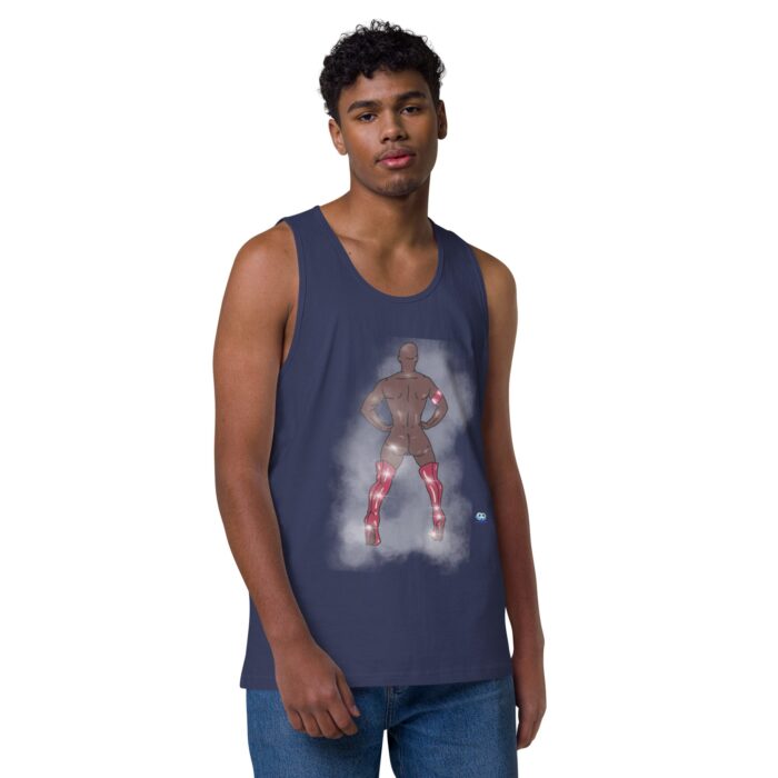 Men’s premium tank top - Showtime - Image 11