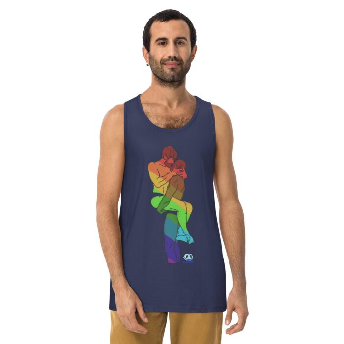 Men’s premium tank top - Skin Tones - Image 12