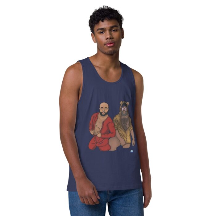Men’s premium tank top - Sleepover - Image 11