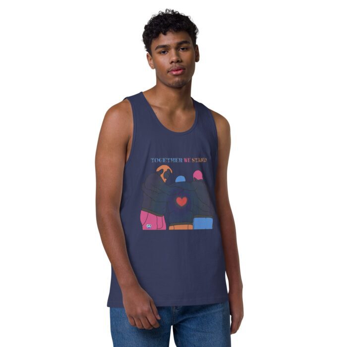 Men’s premium tank top - Together We Stand - Image 14