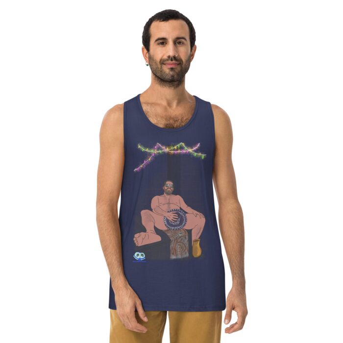 Men’s premium tank top - Vaquero - Image 7
