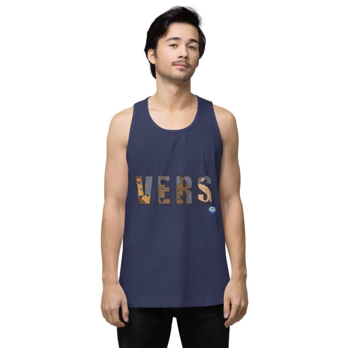 Men’s premium tank top - VERS Cutout - Image 27