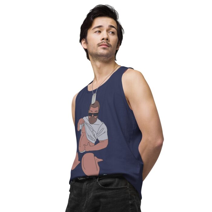 Men’s premium tank top - Belly Pride - Image 30
