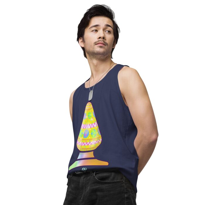 Men’s premium tank top - Easter Egg Butt Plug - Image 20