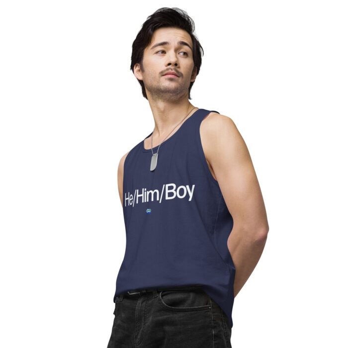 Men’s premium tank top - He/Him/Boy - Image 29