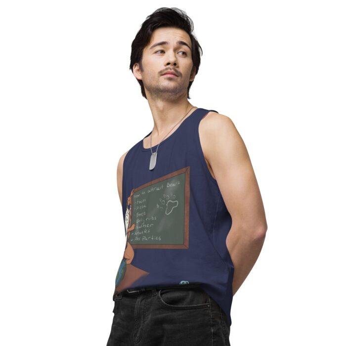 Men’s premium tank top - How To Attract A Bear - Image 30