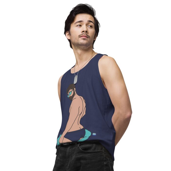 Men’s premium tank top - Pool Boy - Image 29