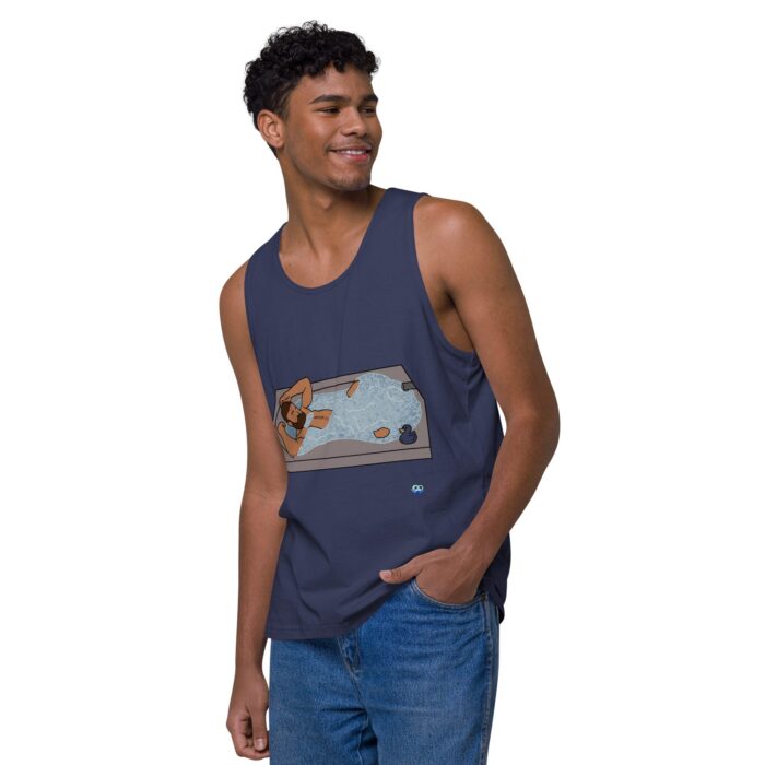 Men’s premium tank top - Rubber Ducky - Image 23