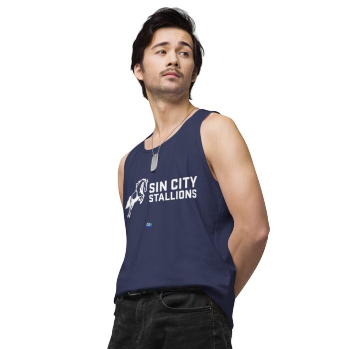 Men’s premium tank top - Sin City Stallions - Image 30